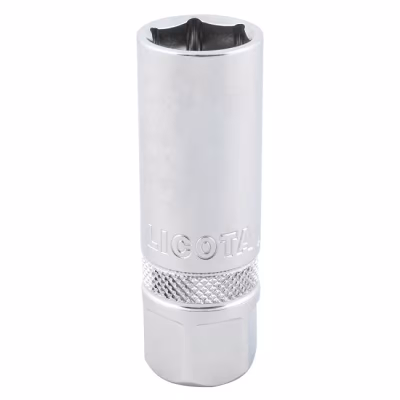 Головка свечная пружинная Licota ATF-4007A, 6-гранная, 16 мм, 1/2"