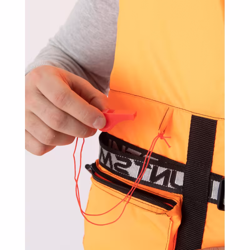 Жилет с воротником спасательный Восток "ПР" ЖС-001, размер 58-64, до 120 кг, оранжевый, ГОСТ Р58108-2019, подходит для ГИМС