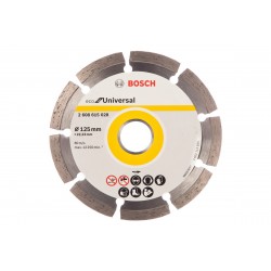 Диск алмазный сегментный Bosch Eco Universal 2608615028, 125х22,23 мм