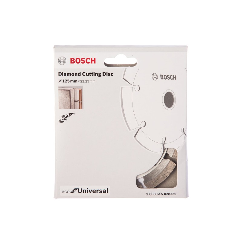 Диск алмазный сегментный Bosch Eco Universal 2608615028, 125х22,23 мм