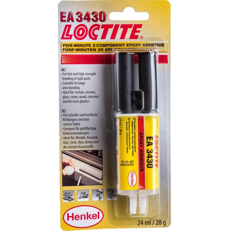 Клей двухкомпонентный эпоксидный Loctite EA 3430 242865, 24 мл