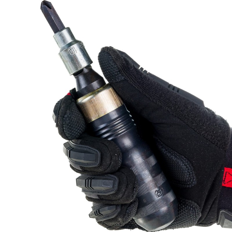 Отвертка-рукоятка ударная PH, SL с набором бит 1/2 Автом-2 113031, 3 предмета