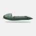 Надувная лодка ПВХ Gladiator C370AL, пайол алюминиевый, зеленый