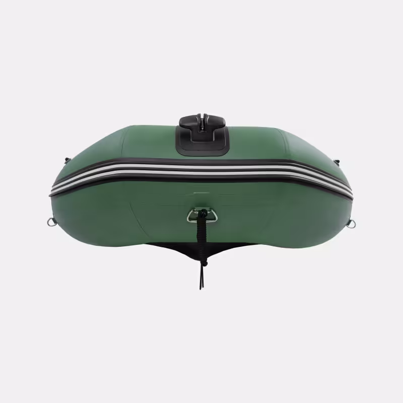 Надувная лодка ПВХ Gladiator C370AL, пайол алюминиевый, зеленый