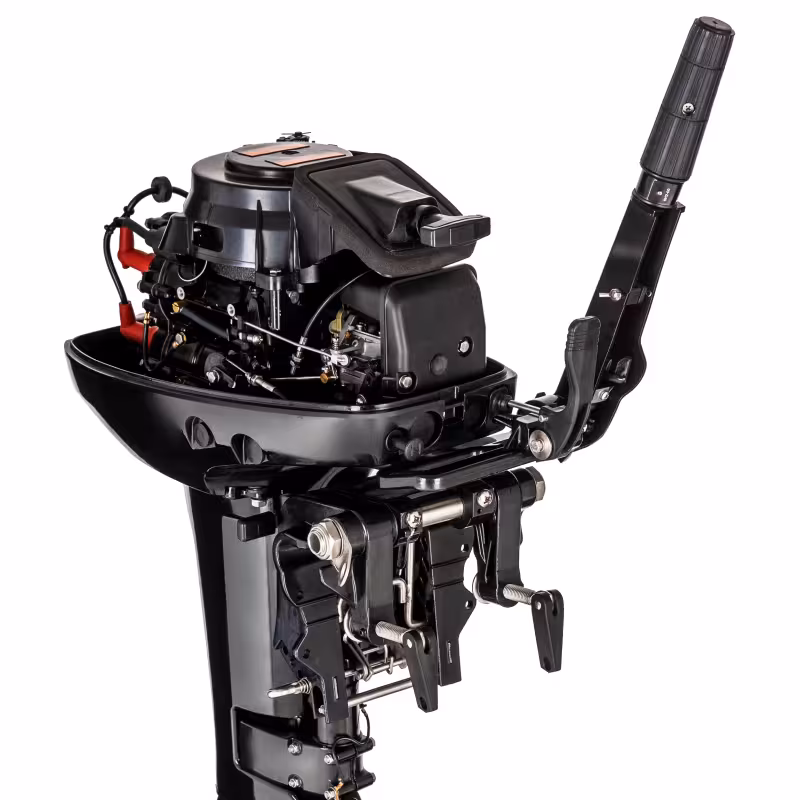 Лодочный мотор 2-тактный Gladiator G9.9FHS, 9,9 л.с.