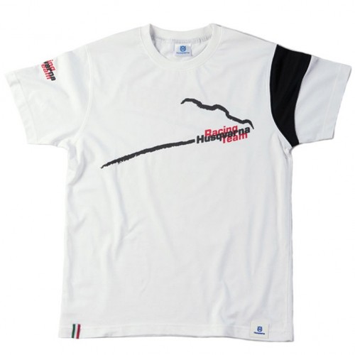 Футболка мужская Husqvarna Team, хлопок, белый, размер L