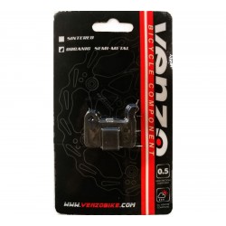 Тормозные колодки Venzo VZ-E08D-003 для дискового тормоза Shimano XTR M965.966, Saint M800, Hone M60, Deore XT M765, LX 858 Callipers