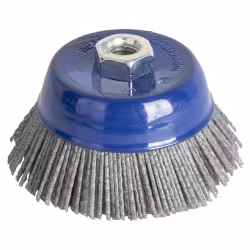 Кордщетка для УШМ Практика 242-687 чашеобразная абразивная, 100 мм, М14 