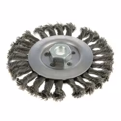 Кордщетка для УШМ радиальная витая 125*22,2мм Практика М14