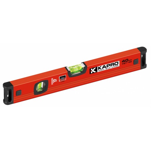 Уровень строительный пузырьковый Kapro 787-40-40, 400 мм