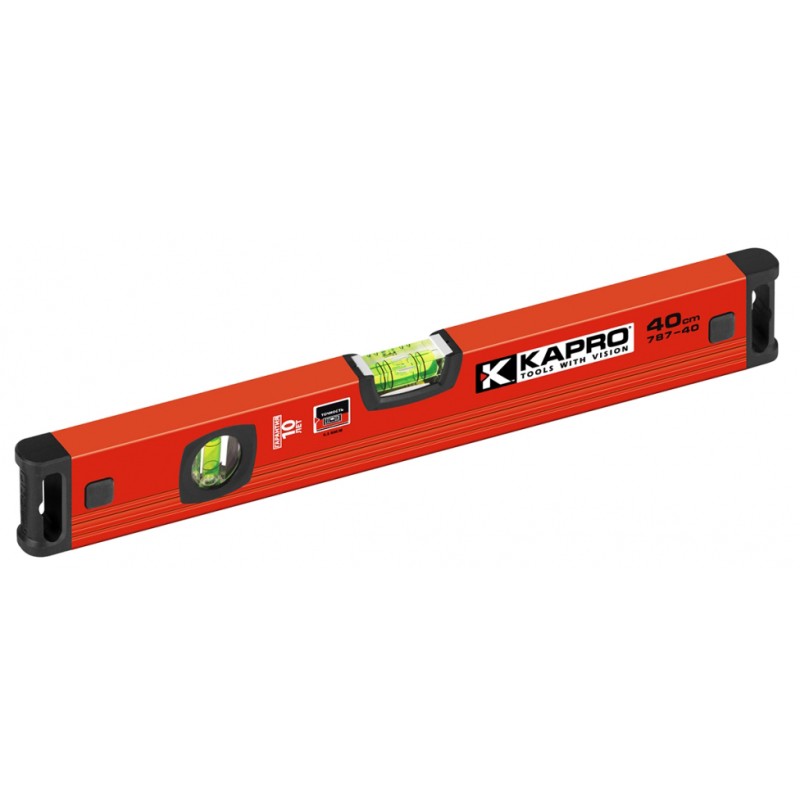 Уровень строительный пузырьковый Kapro 787-40-40, 400 мм