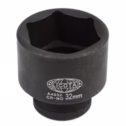 Головка торцевая ударная Licota A4032, 6-гранная, 32 мм, 1/2"