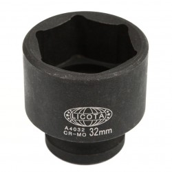 Головка торцевая ударная Licota A4032, 6-гранная, 32 мм, 1/2"