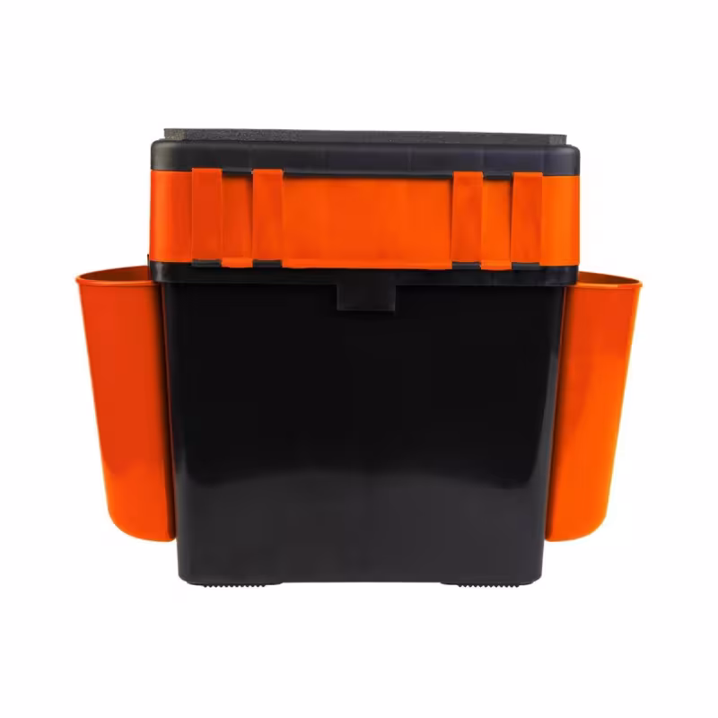 Ящик зимний (шарабан) Helios FishBox, оранжевый, 19 л