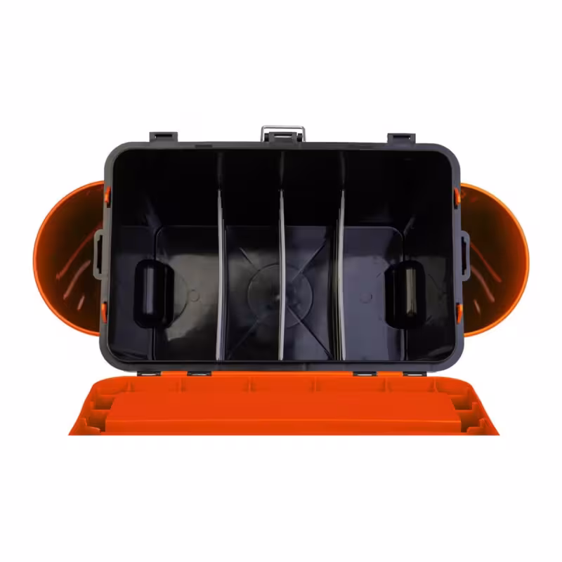 Ящик зимний (шарабан) Helios FishBox, оранжевый, 19 л