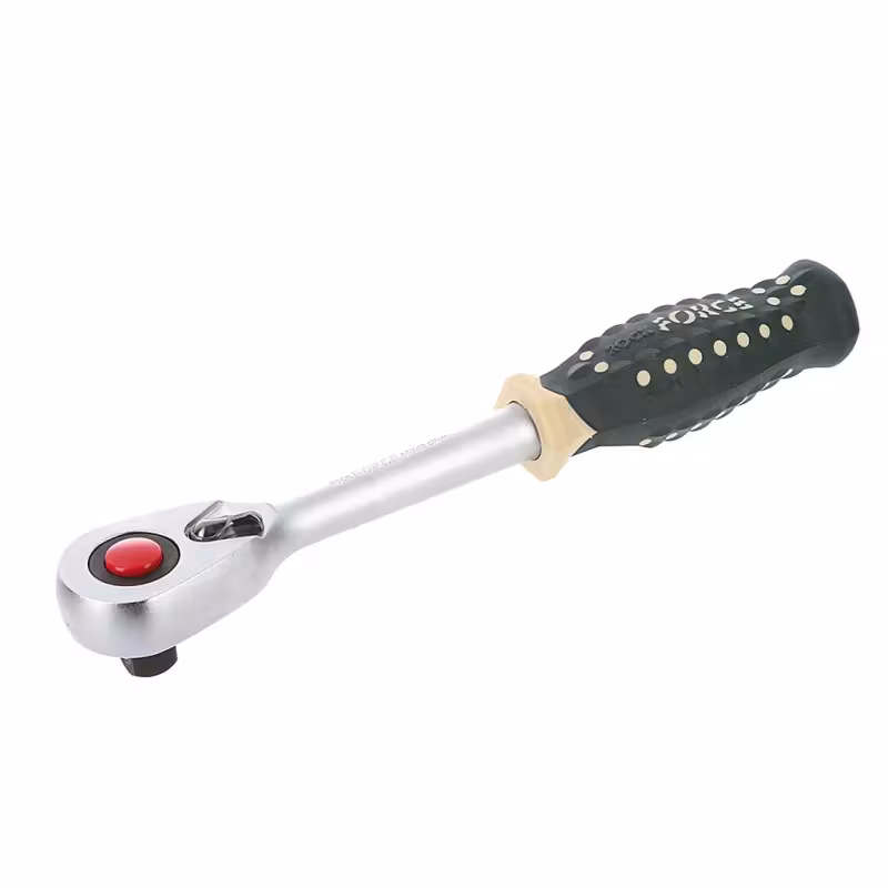 Трещотка 1/4DR 48-зубцовая 155мм ROCKFORCE RF-80222