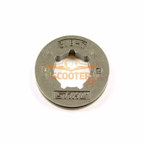 Звездочка ведущая STIHL 3/8 x7 (MS240/260/261/270/280/ 290/310/390/391/024/026/028/ 029/039/034/036)