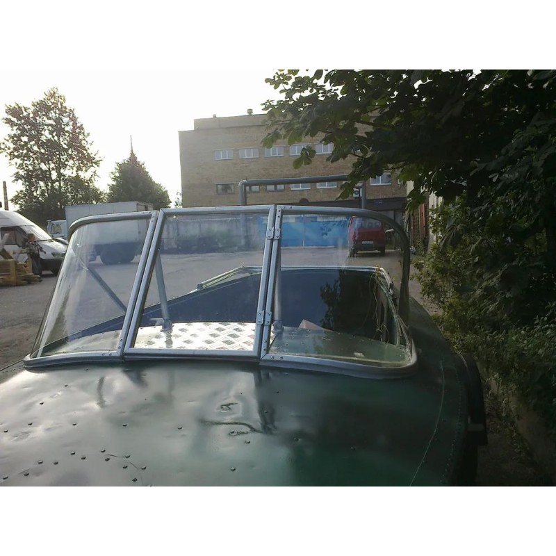 Стекло с калиткой на лодку Обь-3