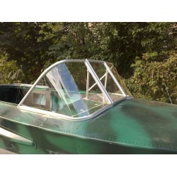 Стекло с калиткой на лодку Обь-3
