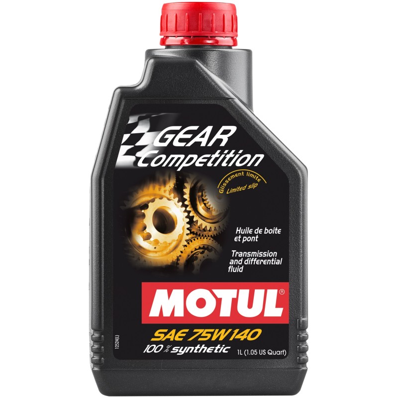 Масло трансмиссионное синтетическое Motul Gear Competition 75W140 GL-5, 1л