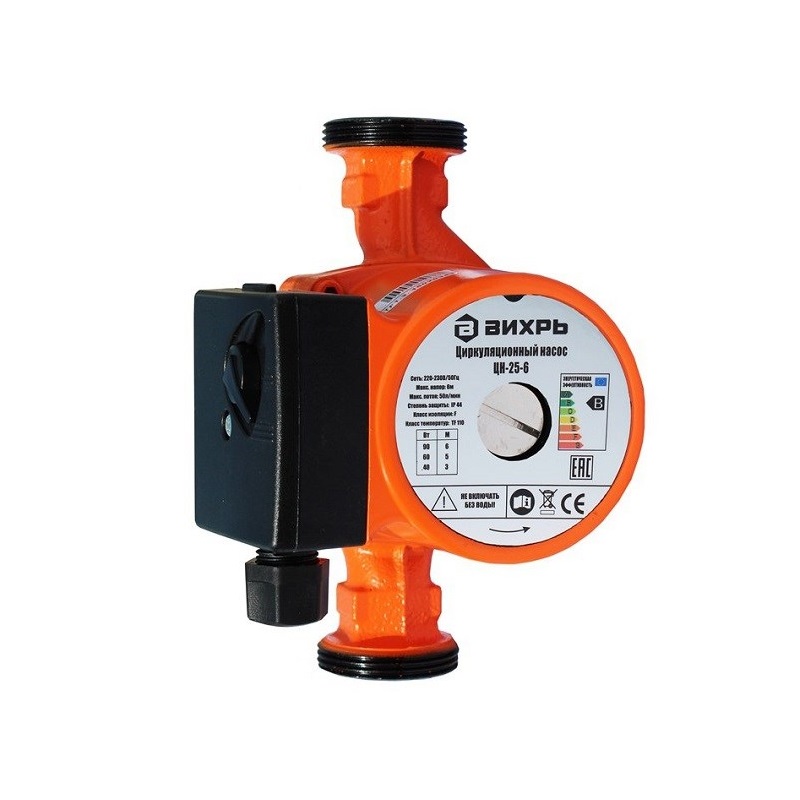 Насос циркуляционный ВИХРЬ ЦН 25-6