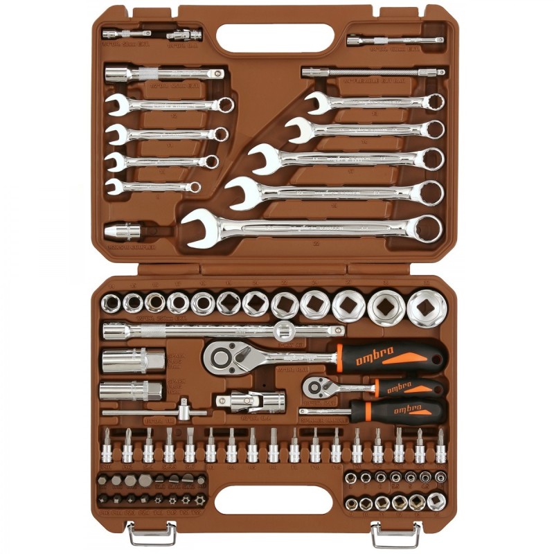 Набор инструментов Ombra OMT82S, 82 предмета