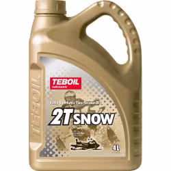 Масло моторное синтетическое для 2Т снегоходов Teboil 2T Snow, 4 л