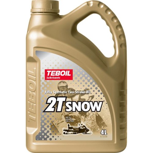 Масло моторное синтетическое для 2Т снегоходов Teboil 2T Snow, 4 л
