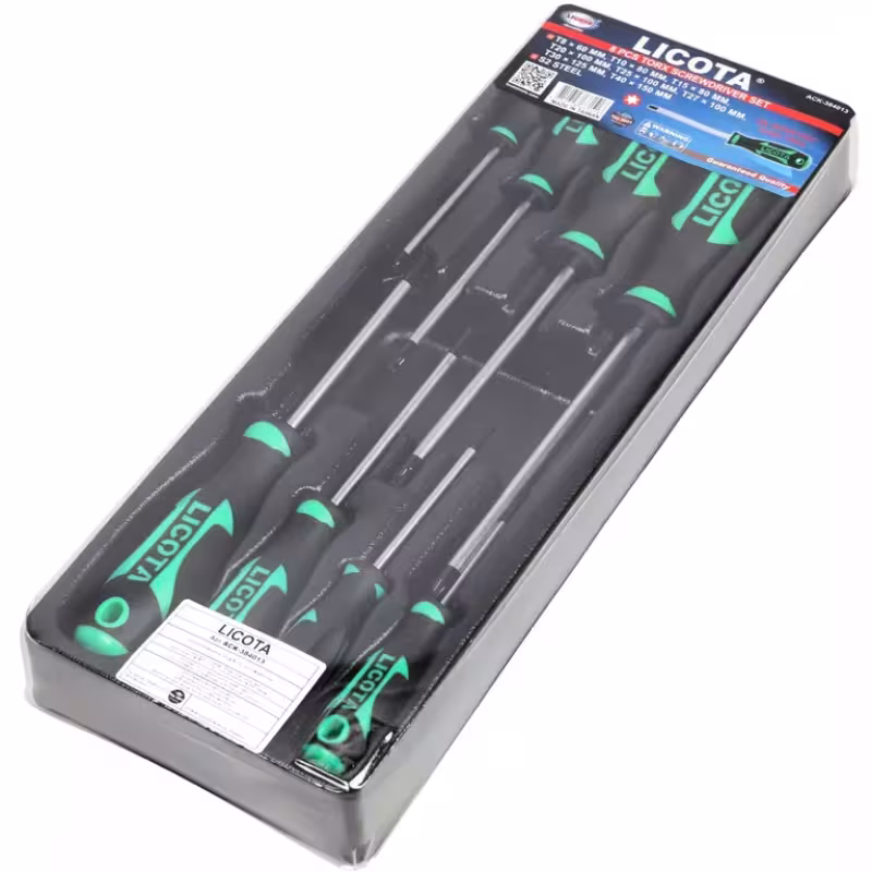 Набор отверток Torx Licota ACK-384013, 8 предметов