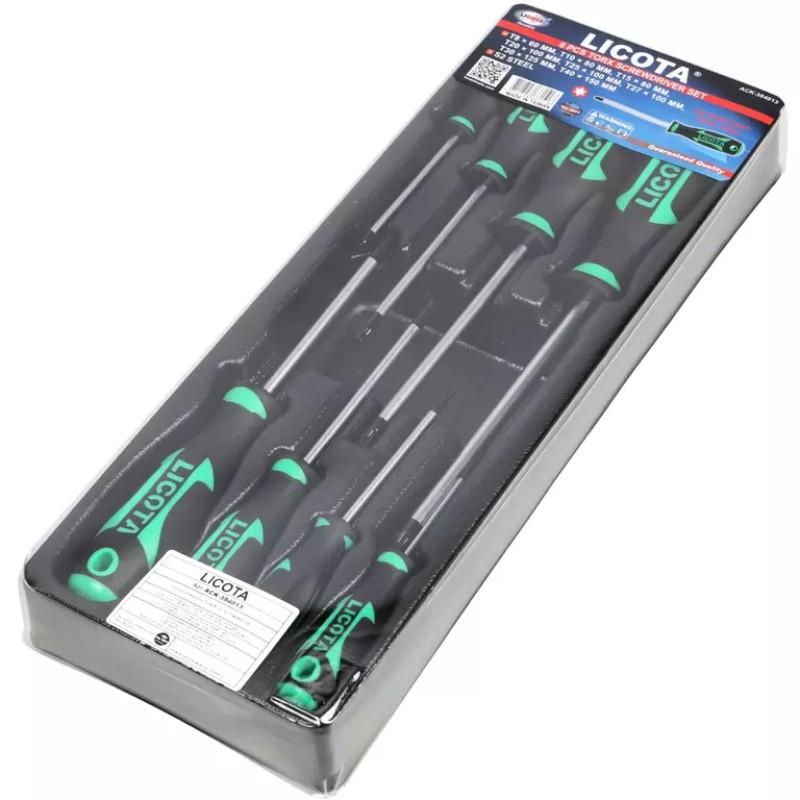 Набор отверток Torx Licota ACK-384013, 8 предметов
