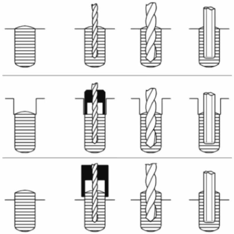 Набор экстракторов для сломанного крепежа Licota ATH-7017
