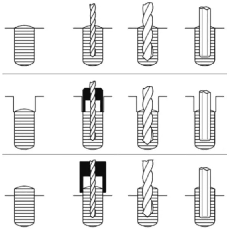 Набор экстракторов для сломанного крепежа Licota ATH-7017