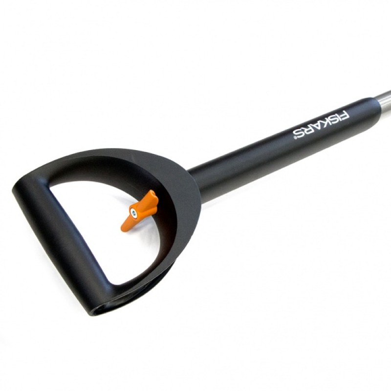 Лопата штыковая прямоугольная телескопическая Fiskars SmartFit 1000620