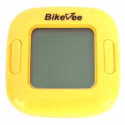 Велокомпьютер беспроводной BikeVee BKV-2000, 13 функций, желтый