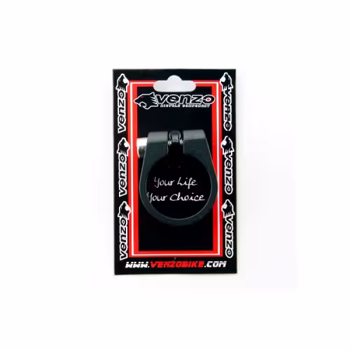 Хомут подседельного штыря, VZ-B11C-004, 31,8 мм (черный, RCLALBKVNZ02)