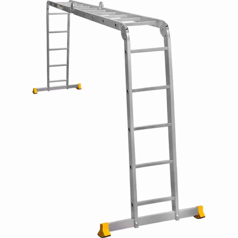 Лестница-трансформер, 4 секции, 5 ступеней, 5.7 м