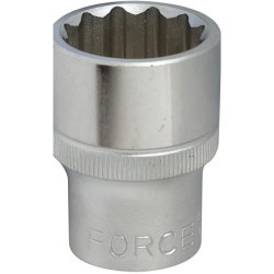 Головка торцевая Force 54927, 12-гранная, 27 мм, 1/2"