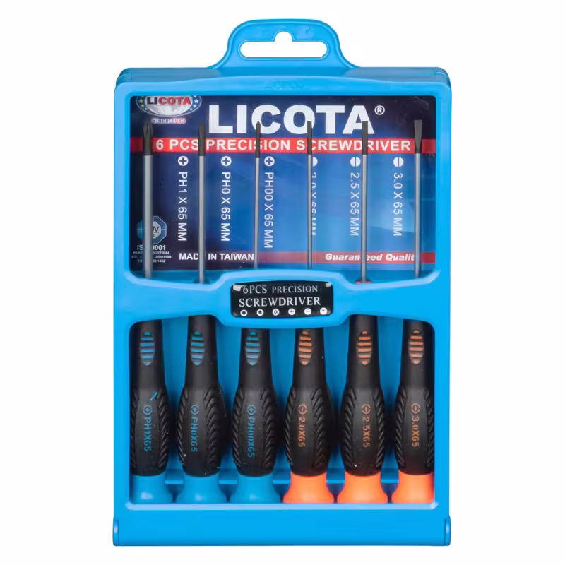 Набор отверток для точных работ PH, SL Licota ASD-168K03  