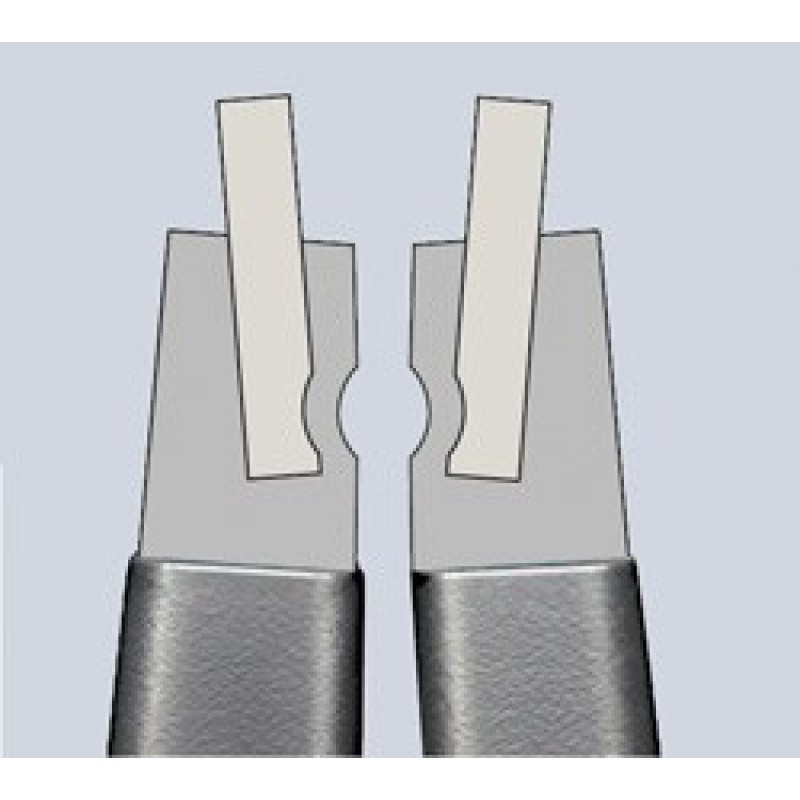 Съемник стопорных колец Knipex KN-4921A21, 165 мм, 19-60 мм