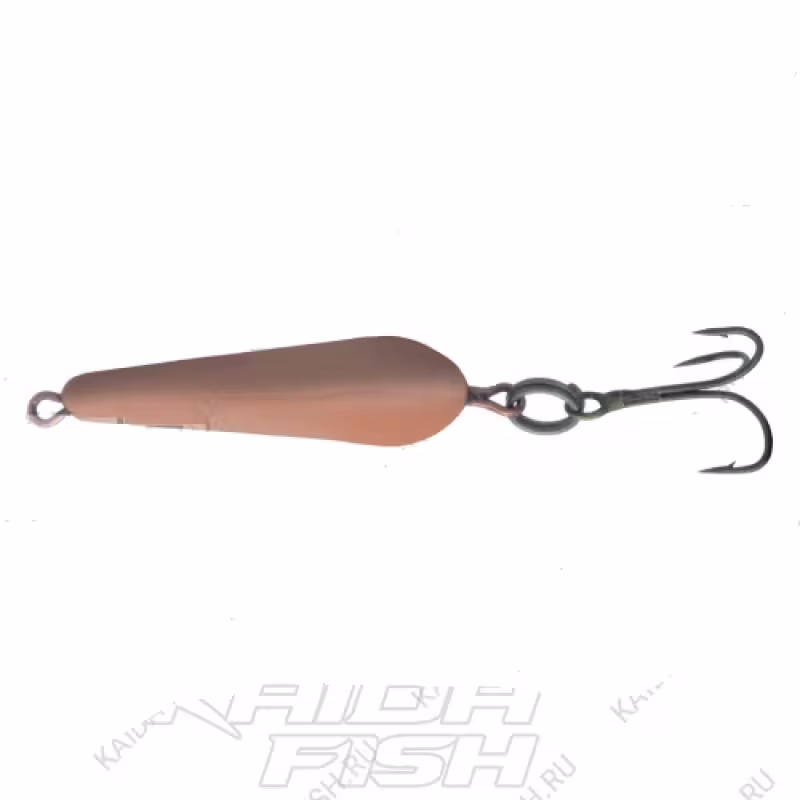 Блесна Окуневая 5 (медь) с подвесным тройником