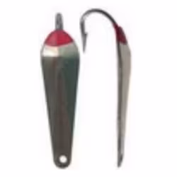 Блесна Окуневая 5 (25мм, 1.7гр) латунь с подвесным тройником