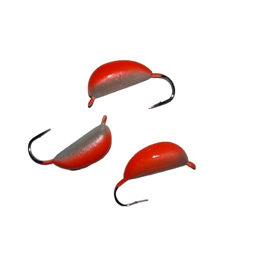 Мормышка вольфрамовая с ушком Blue fox  (4гр.) оранж.с золотом