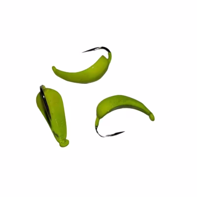 Мормышка вольфрамовая с ушком Кобра (5гр.) лимонная