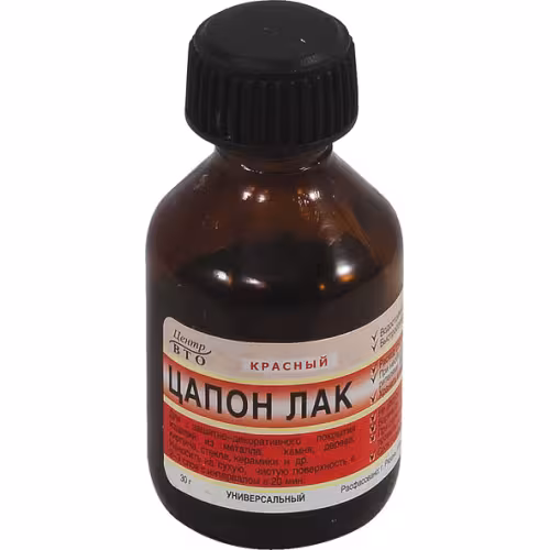 Лак бесцветный Цапон Fit, 30 мл