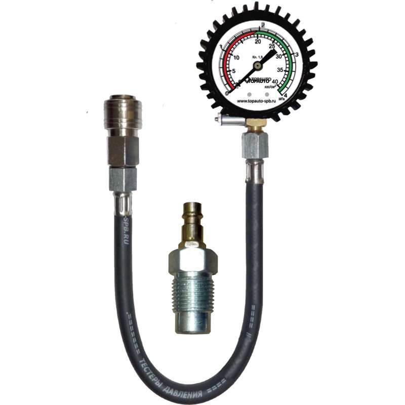 Компрессометр для дизельных двигателей Top Auto G-324D