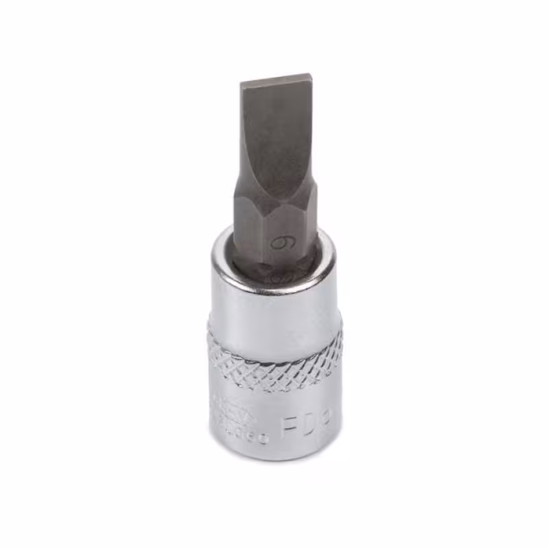 Бита шлицевая 6 мм L-25мм 1/4 в головке LICOTA