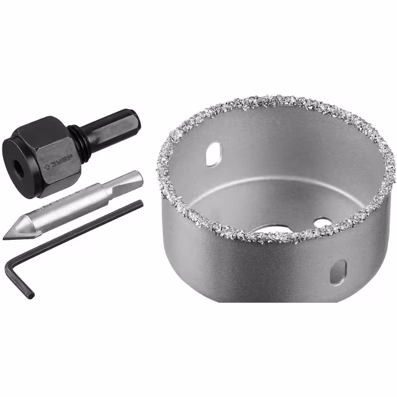 Коронка Зубр 33361-064, 64 мм