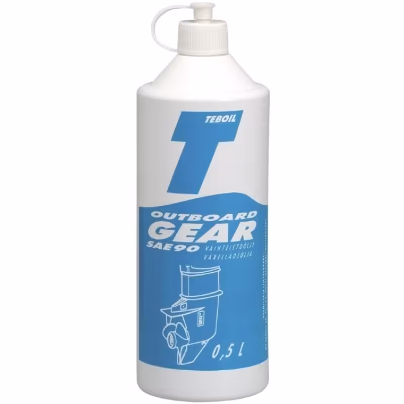 Масло трансмиссионное минеральное для лодочных моторов Teboil Outboard Gear SAE90 GL 4, 0,5л