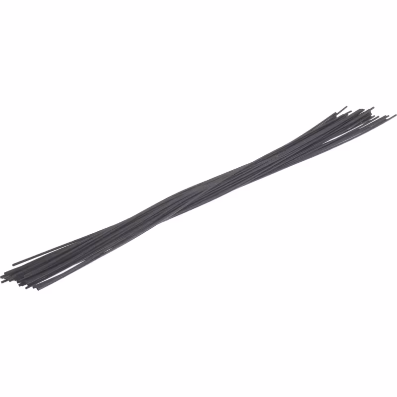 Термоусадочная трубка Rexant 1м, черный, 20-4006