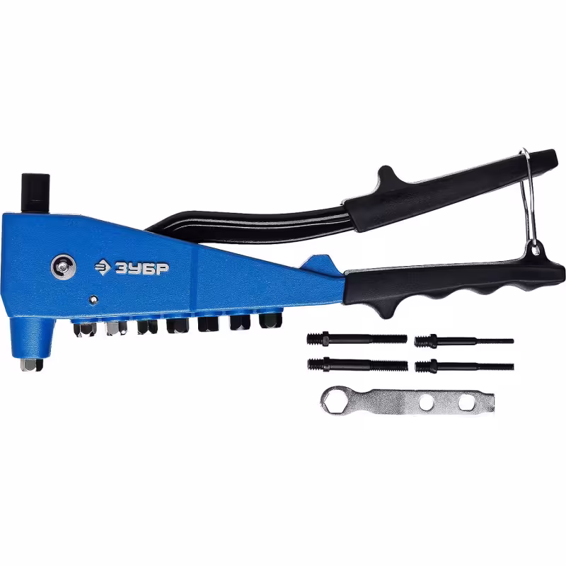 Заклепочник ручной Зубр 31196 для резьбовых заклепок  M3, M4, M5, M6, L-250мм